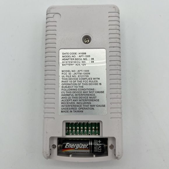 Electrical Heater Remote Controller APT-1310 Replacement Remote W/Battery Tested - Picture 5 of 5